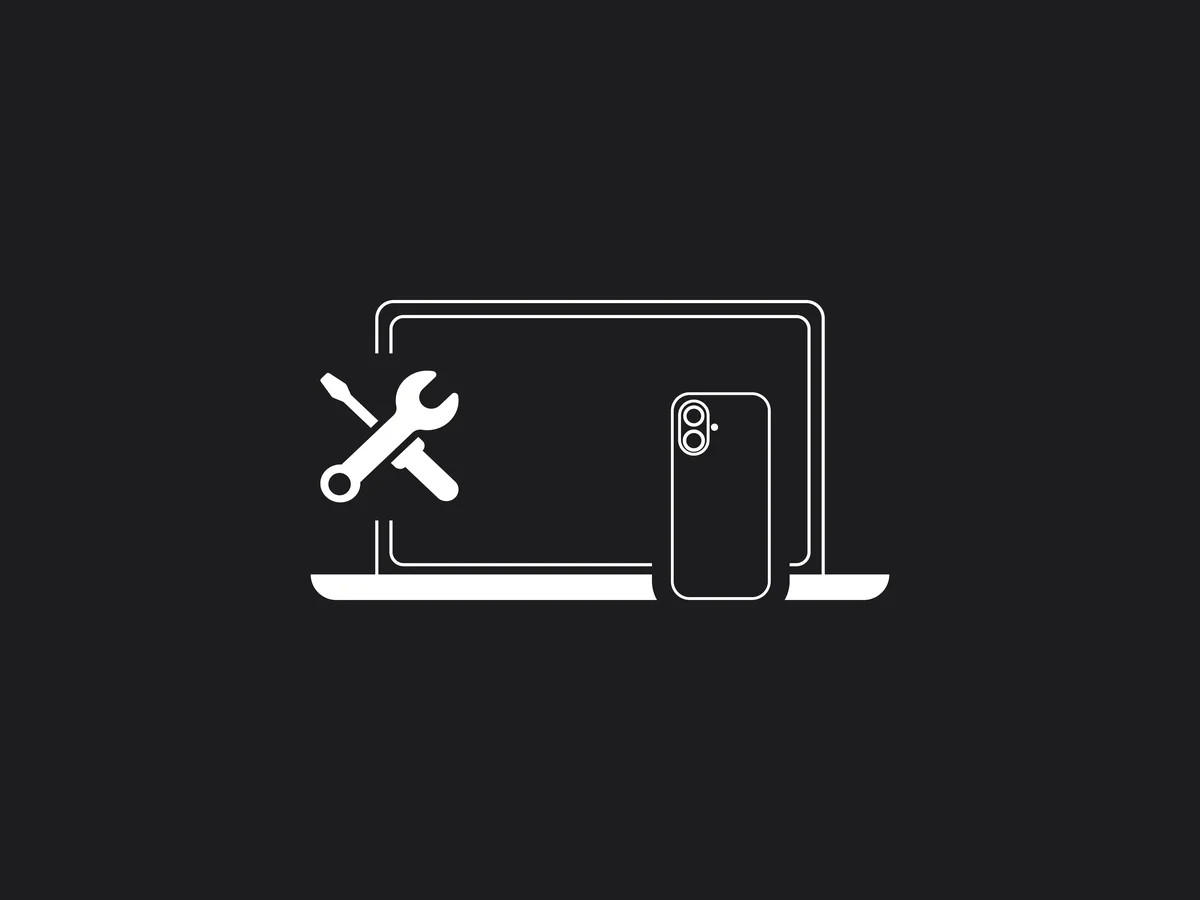 Reparatur eines iPhone