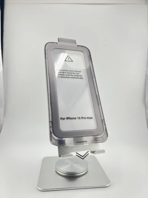 Schutzglas fur iPhone 16 Pro Max mit aplicator – Bild 2