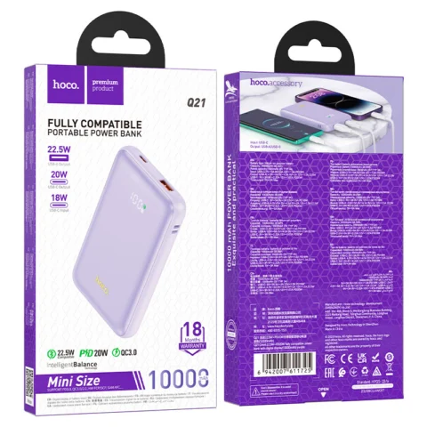 Hoco Q21 Power Bank 10000mAh