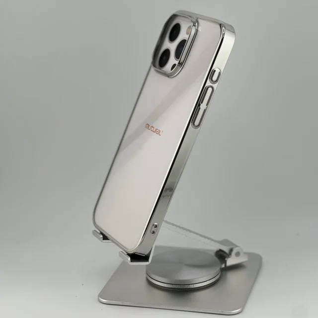 Mutural Shine Series iPhone 16 Pro Max Silver – Bild 3