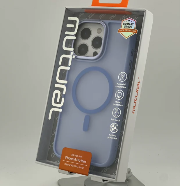 Mutural Fog+ Magsafe Series iPhone 16 ProMax Light Blue