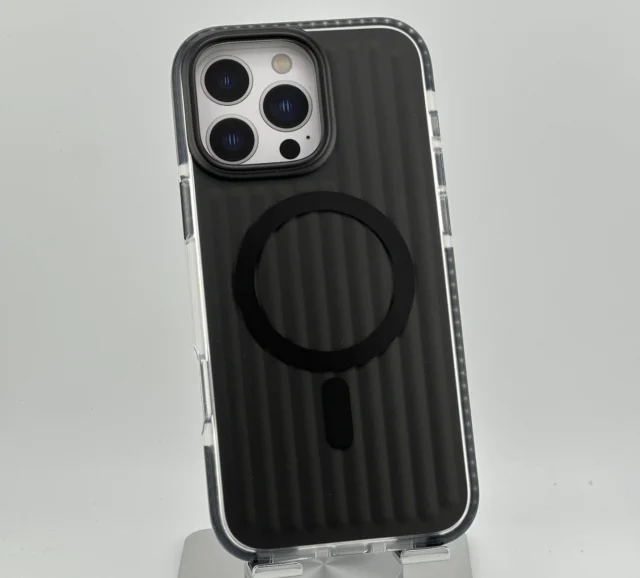Mutural Bumpy Solid Magsafe Series iPhone 16 Pro Max Space Gray – Bild 4