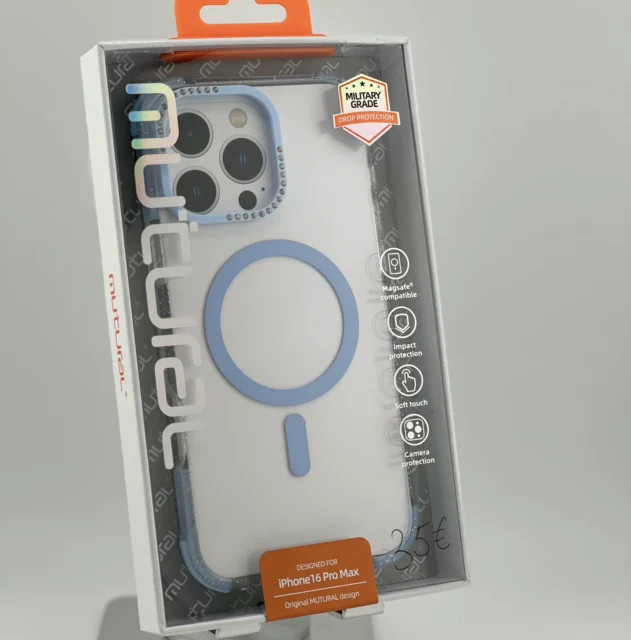 Mutural Blink Magsafe Series iPhone 16 Pro Max Blue