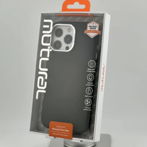 Mutural Deluxe Magsafe Siries iPhone 16 Pro Max Black