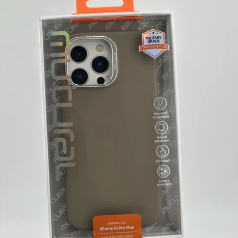 Mutural Deluxe Magsafe Siries iPhone 16 Pro Max Gray