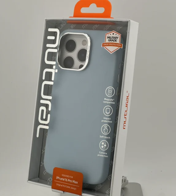 Mutural Deluxe Magsafe Series iPhone 16 Pro Max Blue