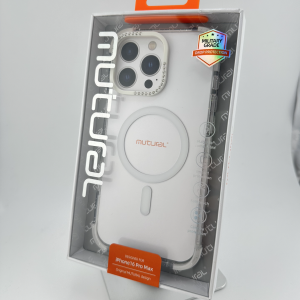 Mutural Blink Magsafe Serles Hülle für iPhone 16 Pro Max White