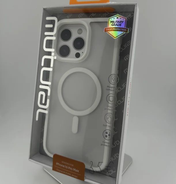 Mutural Airbag Magsafe Series Hülle für iPhone 16 Pro Max White