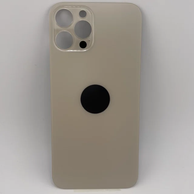 Rückseite Glas fur iPhone 11 Pro Max Backcover Akkudeckel Gold mit LOGO