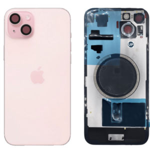 Rückseite Glas fur iPhone 14 Backcover Akkudeckel Rose mit LOGO