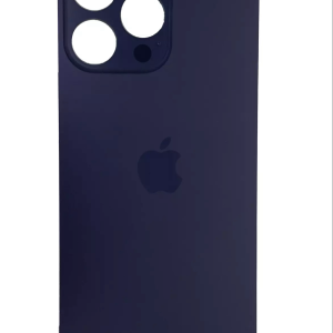 Rückseite Glas fur iPhone 14 Pro Max Backcover Akkudeckel Lila mit LOGO