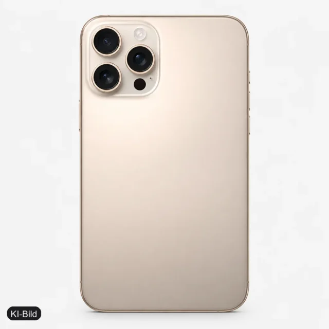 KI-Bild: Apple iPhone 16 Pro Max 256GB - Desert Titanium