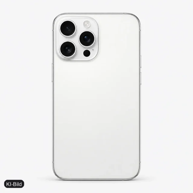 KI-Bild: Apple iPhone 16 Pro Max 256GB White  Titanium