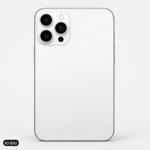 KI-Bild: Apple iPhone 16 Pro Max 512GB White Titanium
