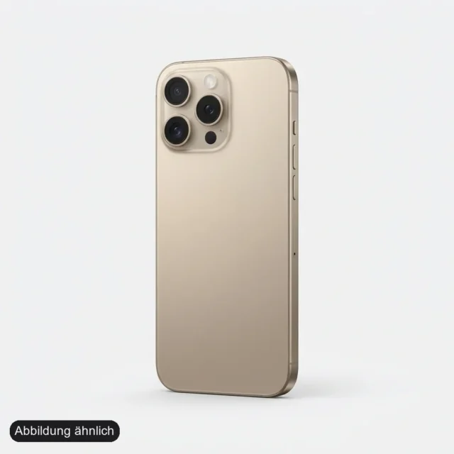 iPhone 16 Pro / Pro Max Desert Titanium – Abbildung ähnlich