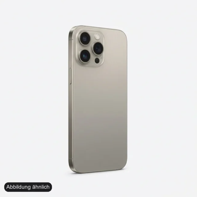 iPhone 16 Pro / Pro Max Natural Titanium – Abbildung ähnlich
