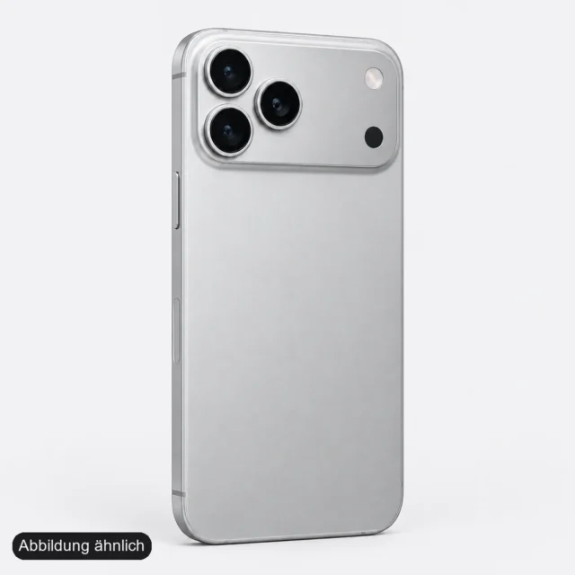 iPhone 17 Pro / Pro Max Silber – Abbildung ähnlich