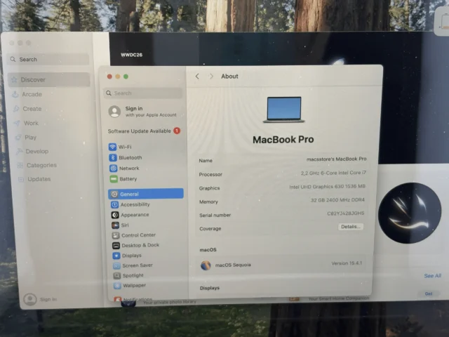 Apple MacBook Pro A1990 (2018) 32Gb/512Gb – Bild 2