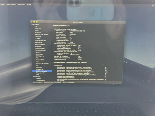 Apple MacBook ProA1990 (2018) 32Gb 512Gb – Bild 3