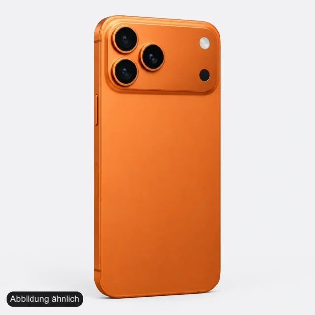 iPhone 17 Pro Max Cosmic Orange – Abbildung ähnlich